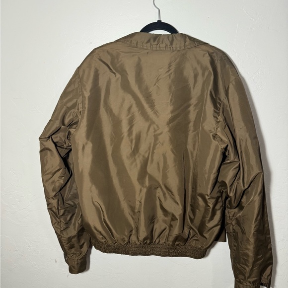 Vintage McGREGOR NYLON ANTI-FREEZE Jacket 46L, Brown JAMES DEAN Washable - Picture 4 of 8